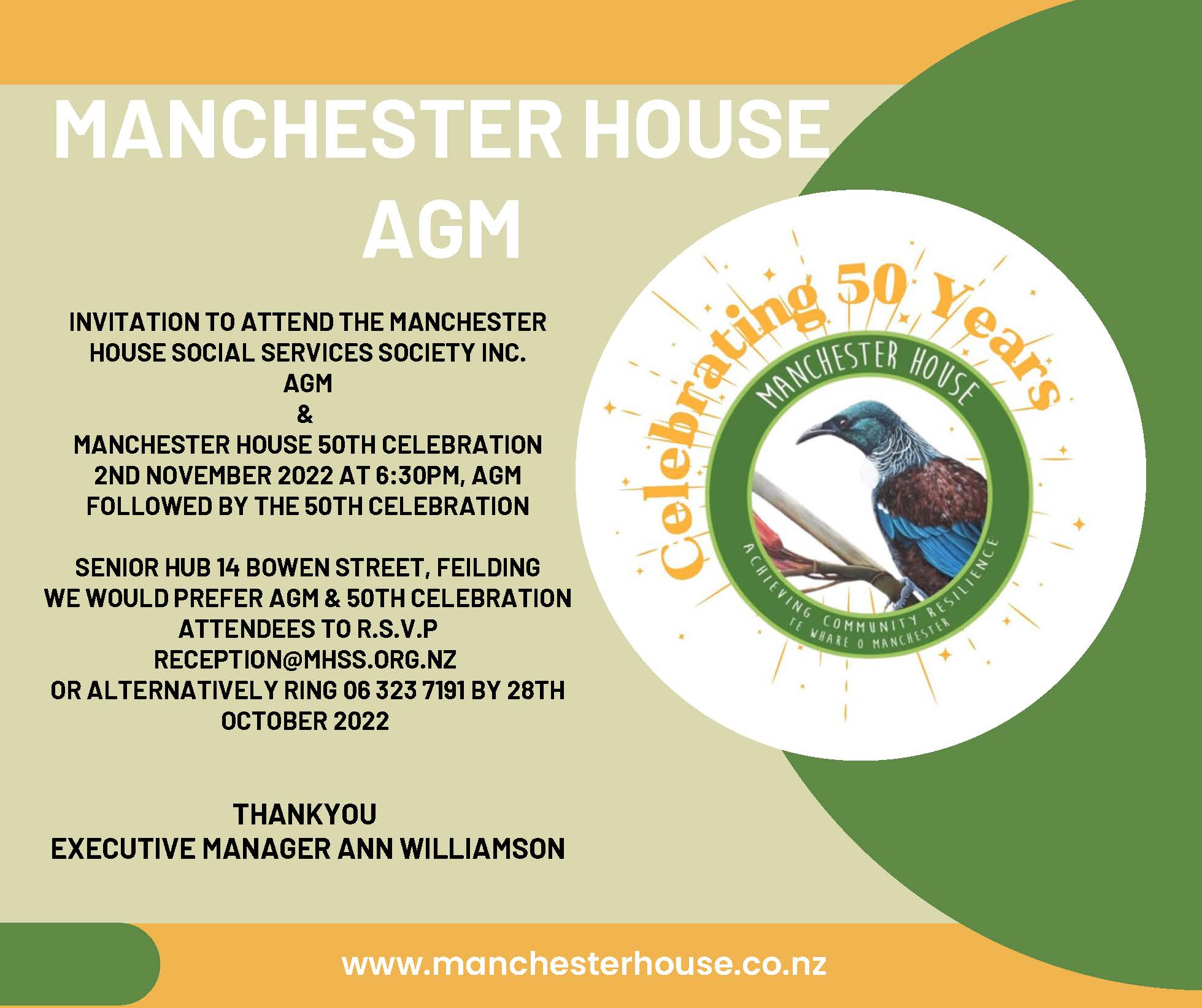 AGM Manchester House Social Services Society